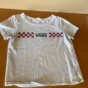 white vans tshirt